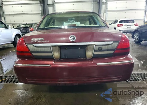 2009 Mercury Grand Marquis Ls from USA, damaged, VIN 2MEHM75V09X615908
